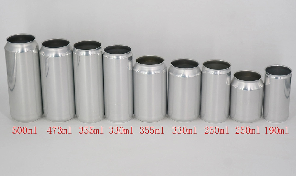 Custom Drink 500ml Aluminium Beer Can Bottle Aluminium Tin Can