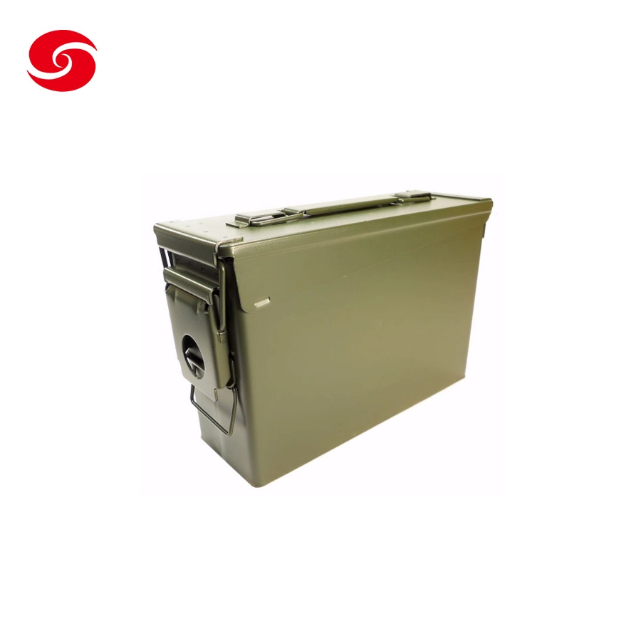 Green Army Standard M2a1 Gd1002 Metal Ammo Can Metal/Aipu Wholesale Waterproof Military Metal Ammo Can