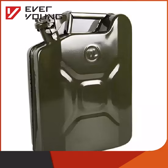 휘발유 연료통 5/10/20리터 금속 가스 탱크 강철 오일 용기